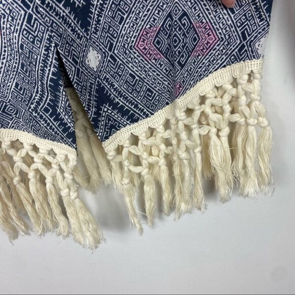 Rory Beca Anthropologie Revolve Bikes Jacket Fringe Hippie Bohemian Size XS Boho - Picture 7 of 14